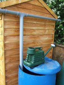 Guttering Reuse with Shed